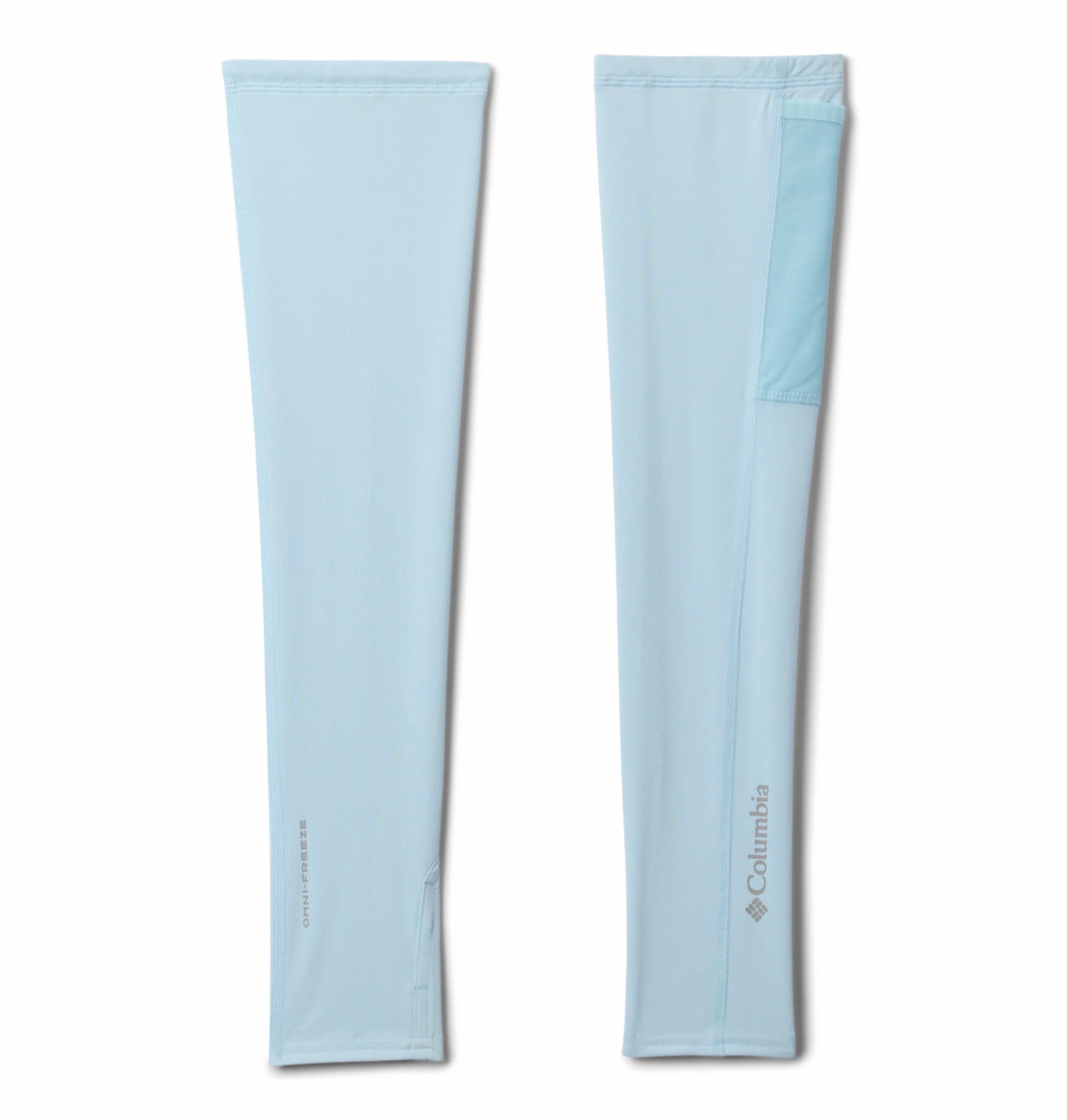 Columbia Unisex Blue Omni-Freeze Freezer Zero II Arm Sleeves