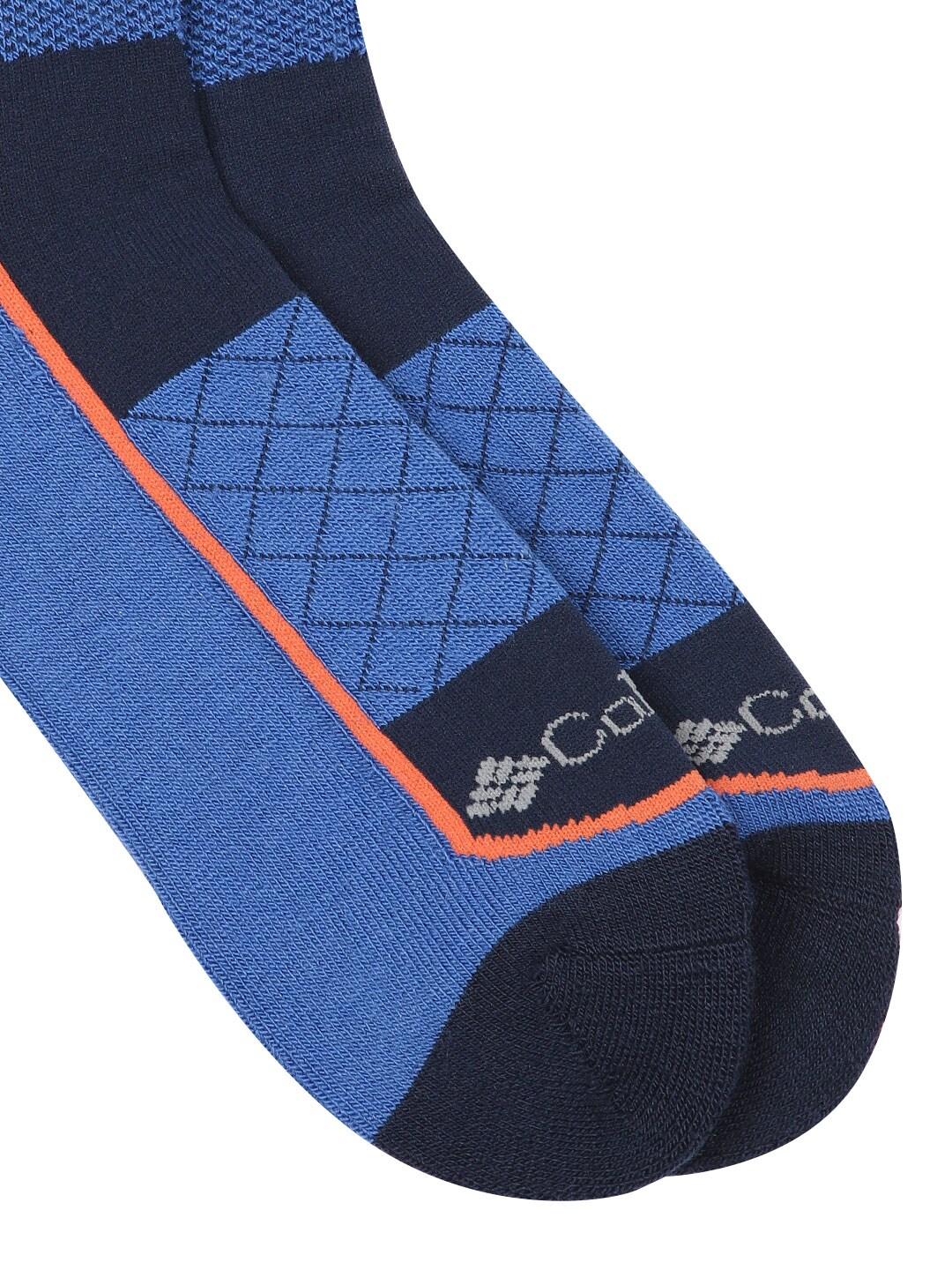 Columbia Unisex Navy Blue SOCKS UX 1P SKI OTC/LRG 1 PAIR (1 Pair) (Non Returnable) - Image 3