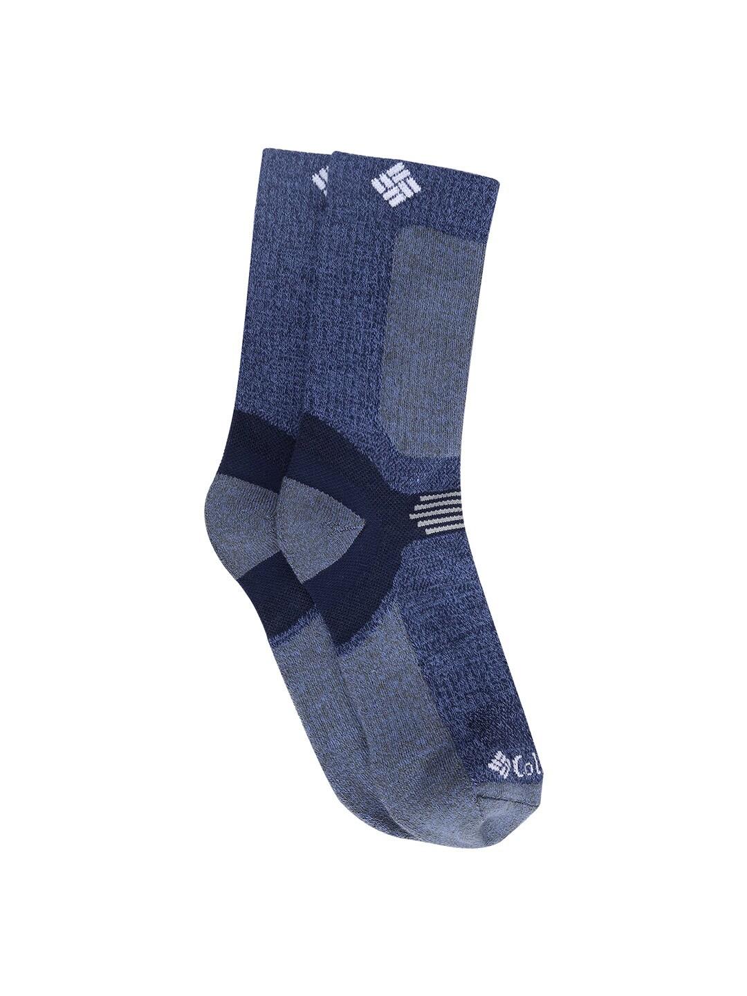 Columbia Unisex Blue SOCKS UX 1P HK-LTCROPCREW (1 Pair) (Non Returnable) - Image 2