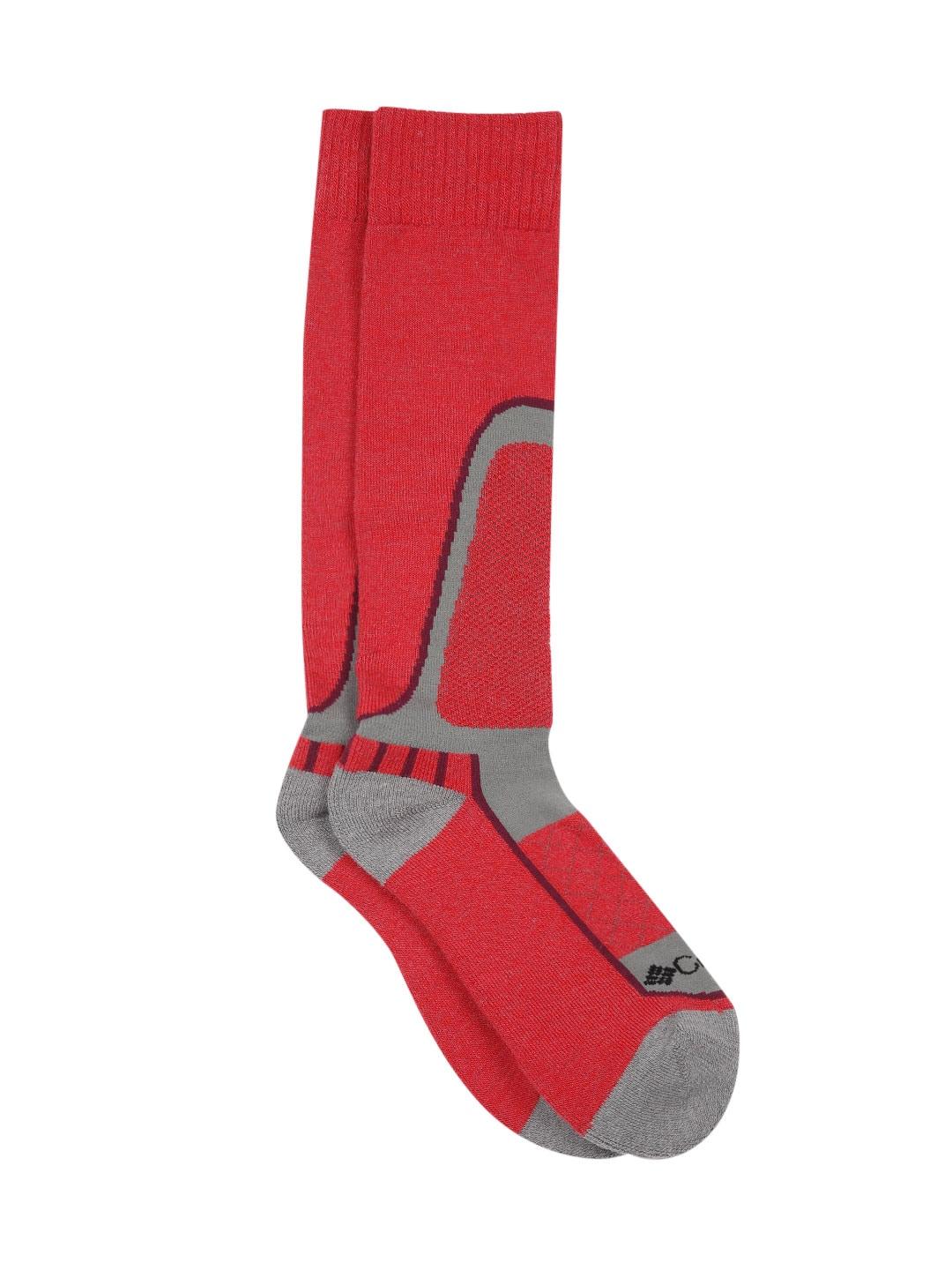 Columbia Unisex Grey SOCKS UX 1P SKI OTC/MED 1 PAIR (1 Pair) (Non Returnable) - Image 2