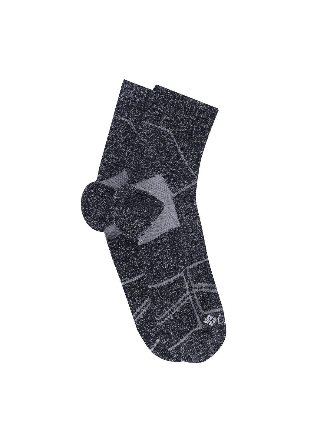 Columbia Unisex Grey SOCKS UX 1P HK -MED QTR 1 PA (1 Pair) (Non Returnable)