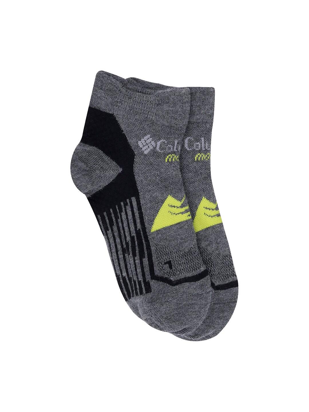 Columbia Unisex Grey SOCKS UX 1P -RUN LC-OPTICAL  (1 Pair) (Non Returnable)