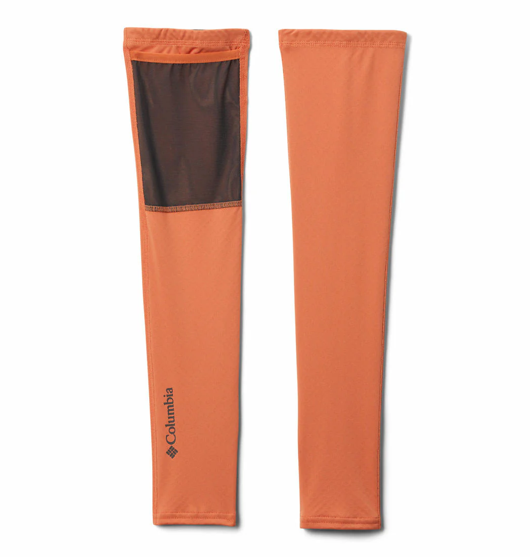 Columbia Unisex Orange Freezer Zero II Arm Sleeves (Sun Protection)