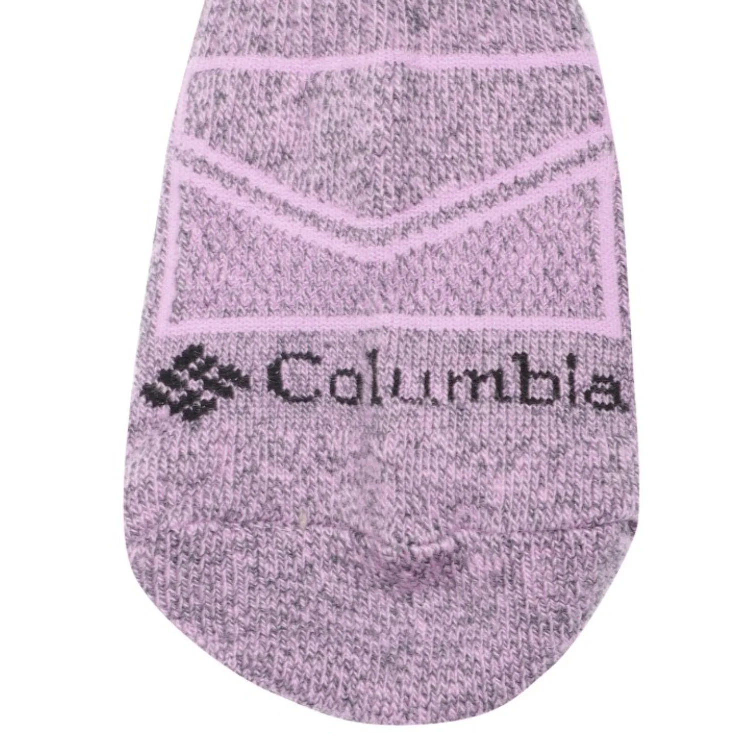 Columbia Unisex Purple HIKE CREW MEDIUM WEIGHT (1 Pair) (Non Returnable) - Image 4