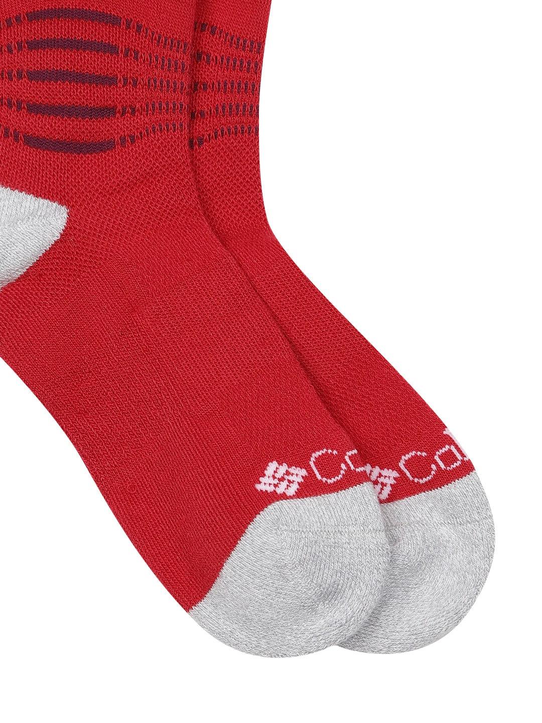 Columbia Unisex Red SOCKS UX 1P HIK CRW MD WT SML  (1 Pair) (Non Returnable) - Image 3