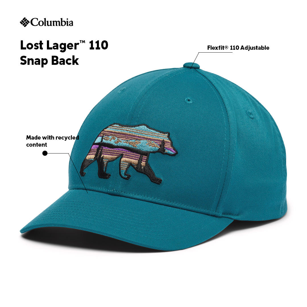 Columbia Unisex Blue Lost Lager 110 Snap Back