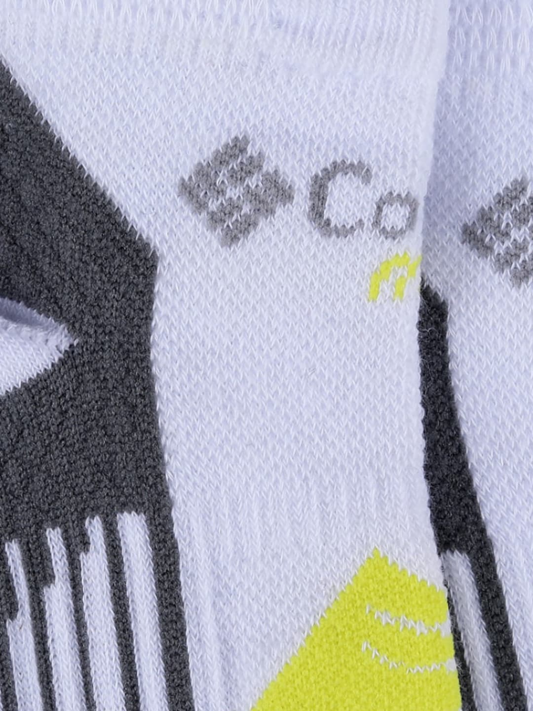 Columbia Unisex White SOCKS UX 1P -RUN LC-OPTICAL (1 Pair) (Non Returnable) - Image 3