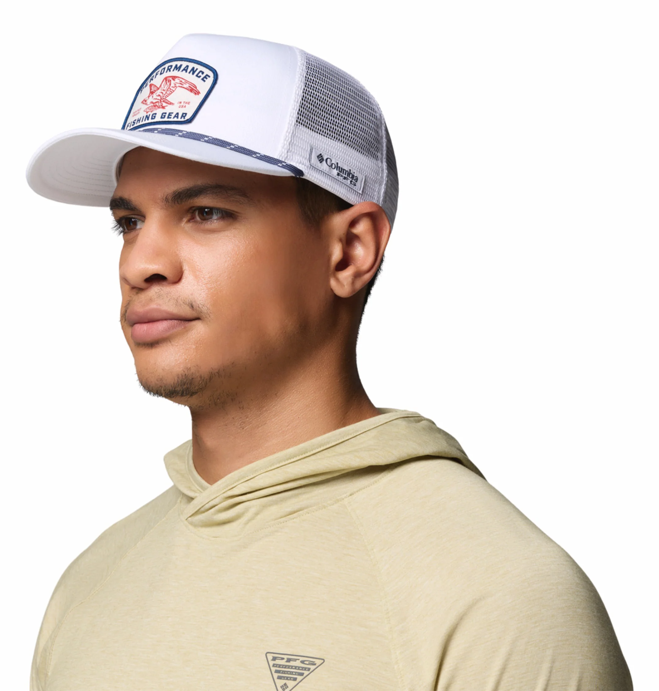 Columbia Unisex White Uncharted II Snap Back Cap
