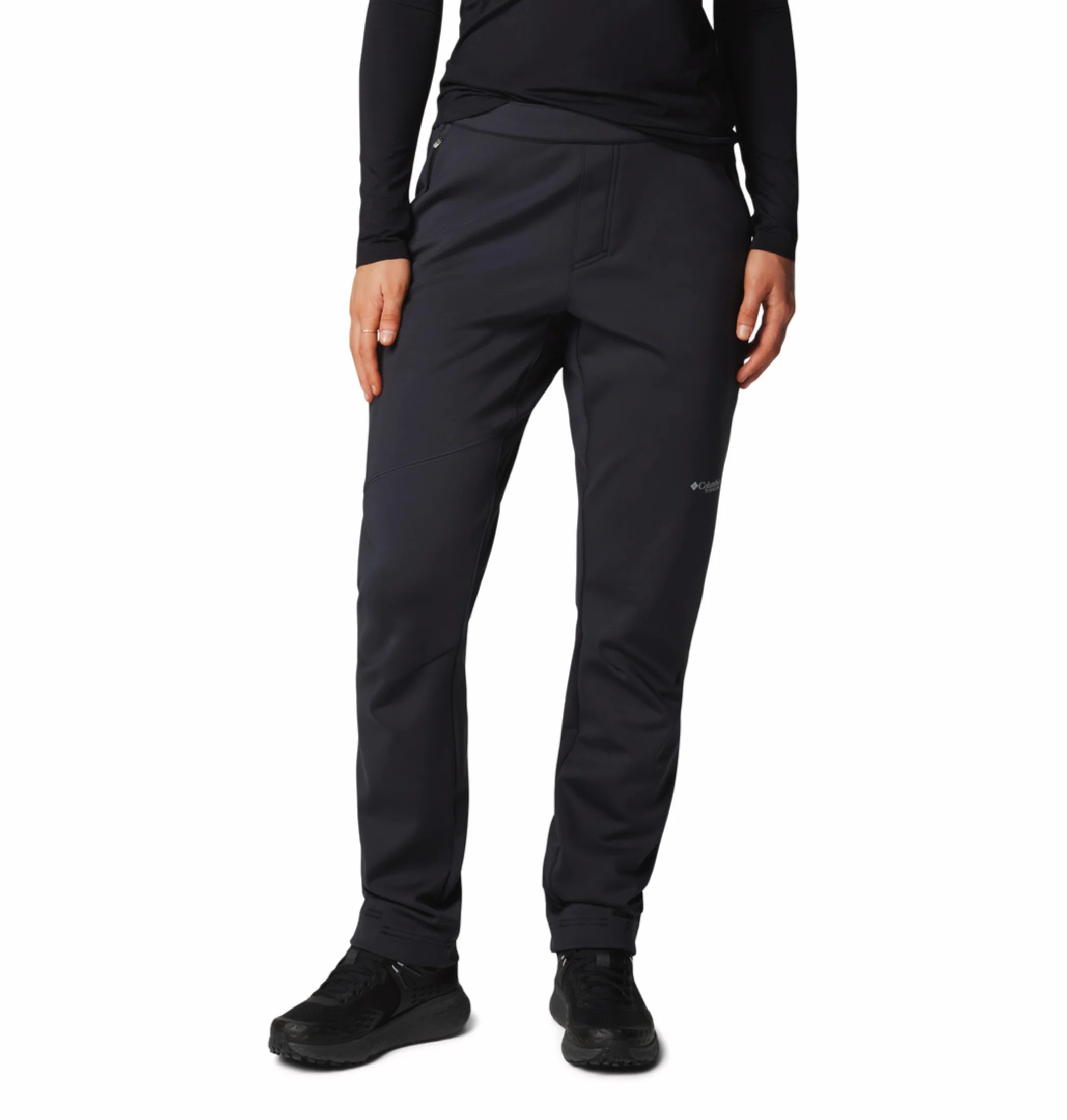 Columbia Women Black OmniShield Vast Canyon Soft Shell Pant