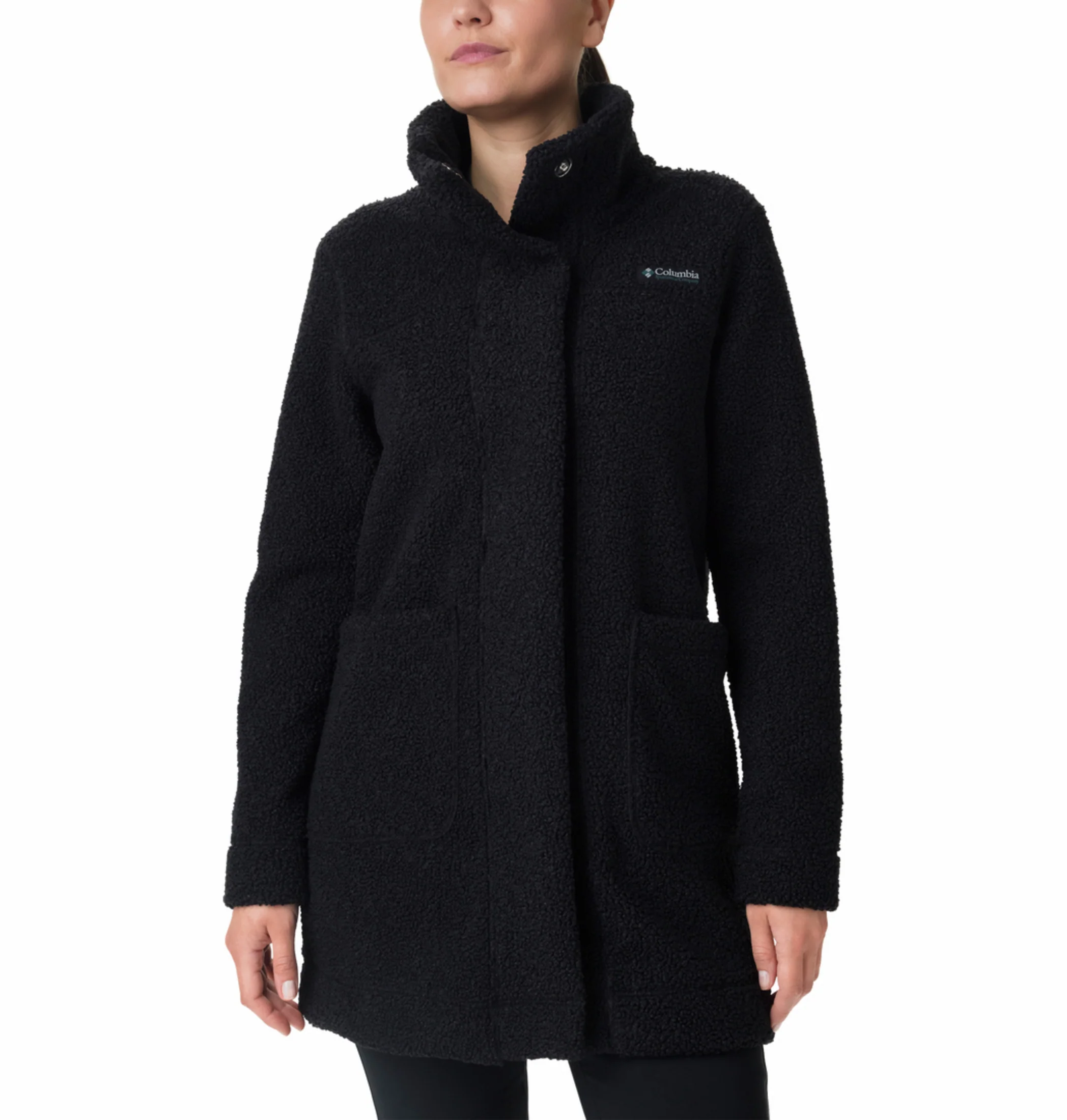 Columbia Women Black Panorama Fleece Jacket