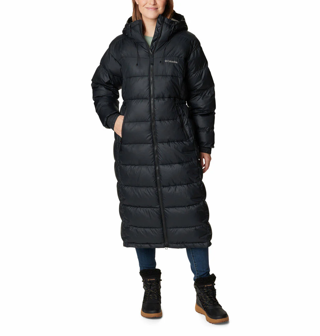 Columbia Women Black Pike Lake II Long Jacket