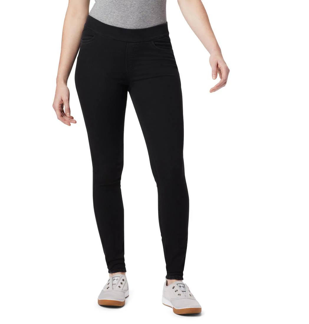 Columbia Women Black Pinnacle Peak Twill Legging