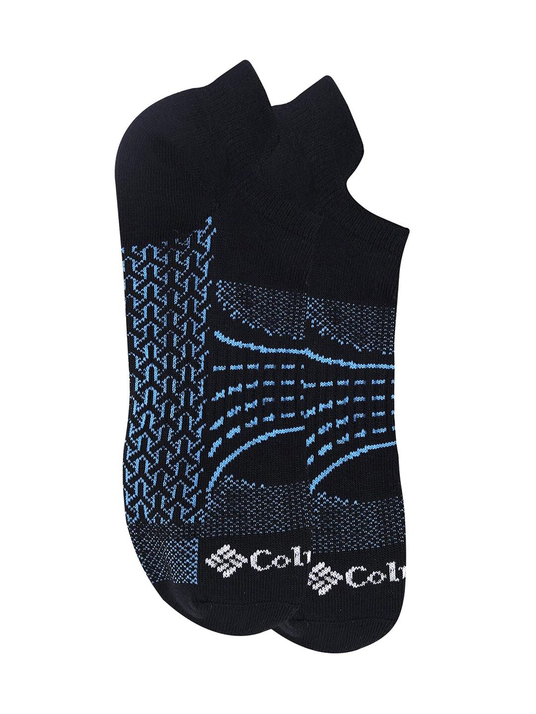 Columbia Women Black SOCKS WM 2P NOSHO-ACTV-MAPPED (2 Pair) (Non Returnable) - Image 2