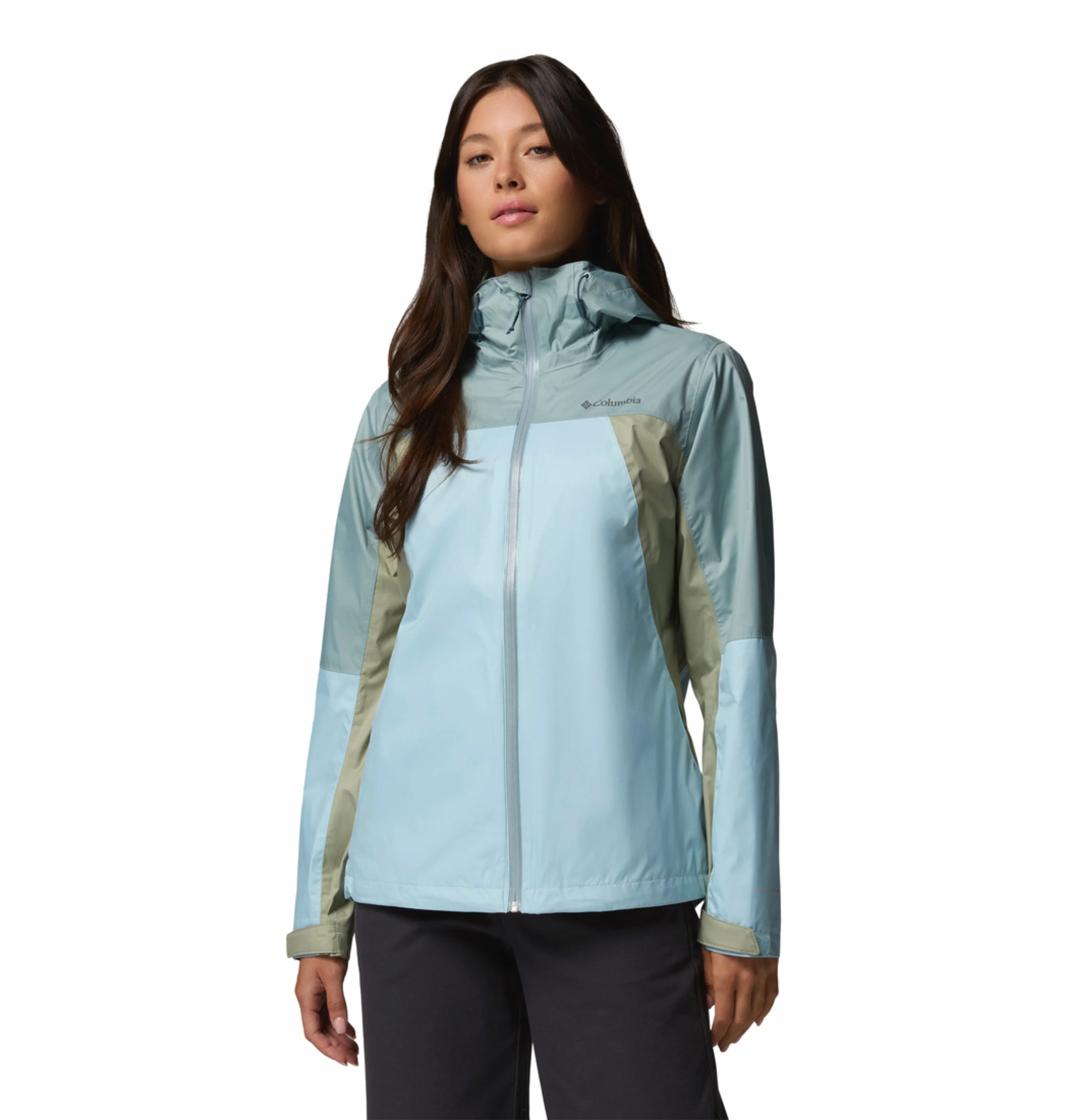Columbia Women Blue Omni-Tech Inner Limits IV Rain Jacket