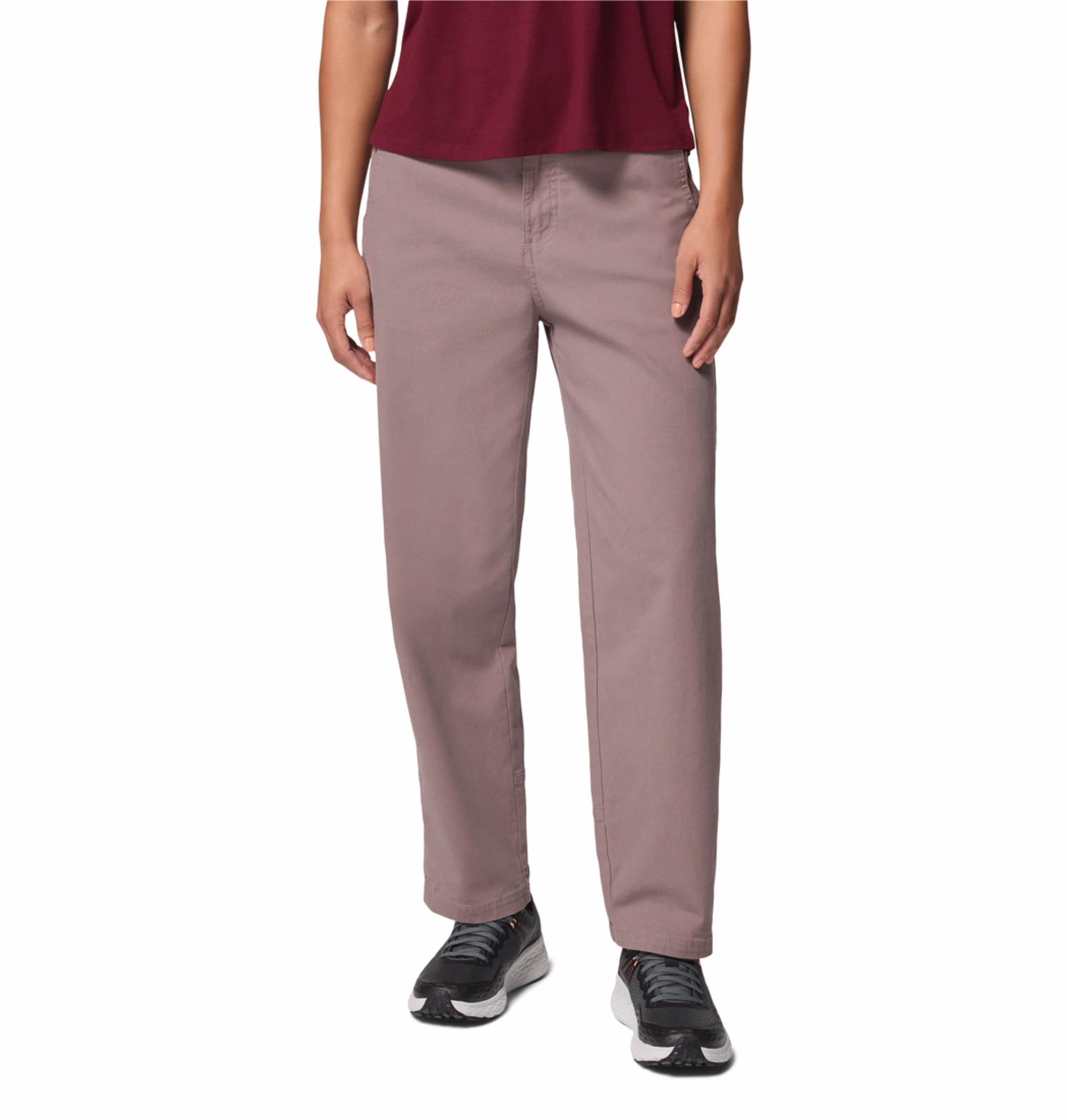 Columbia Women Mauve ROC Straight Leg Pant