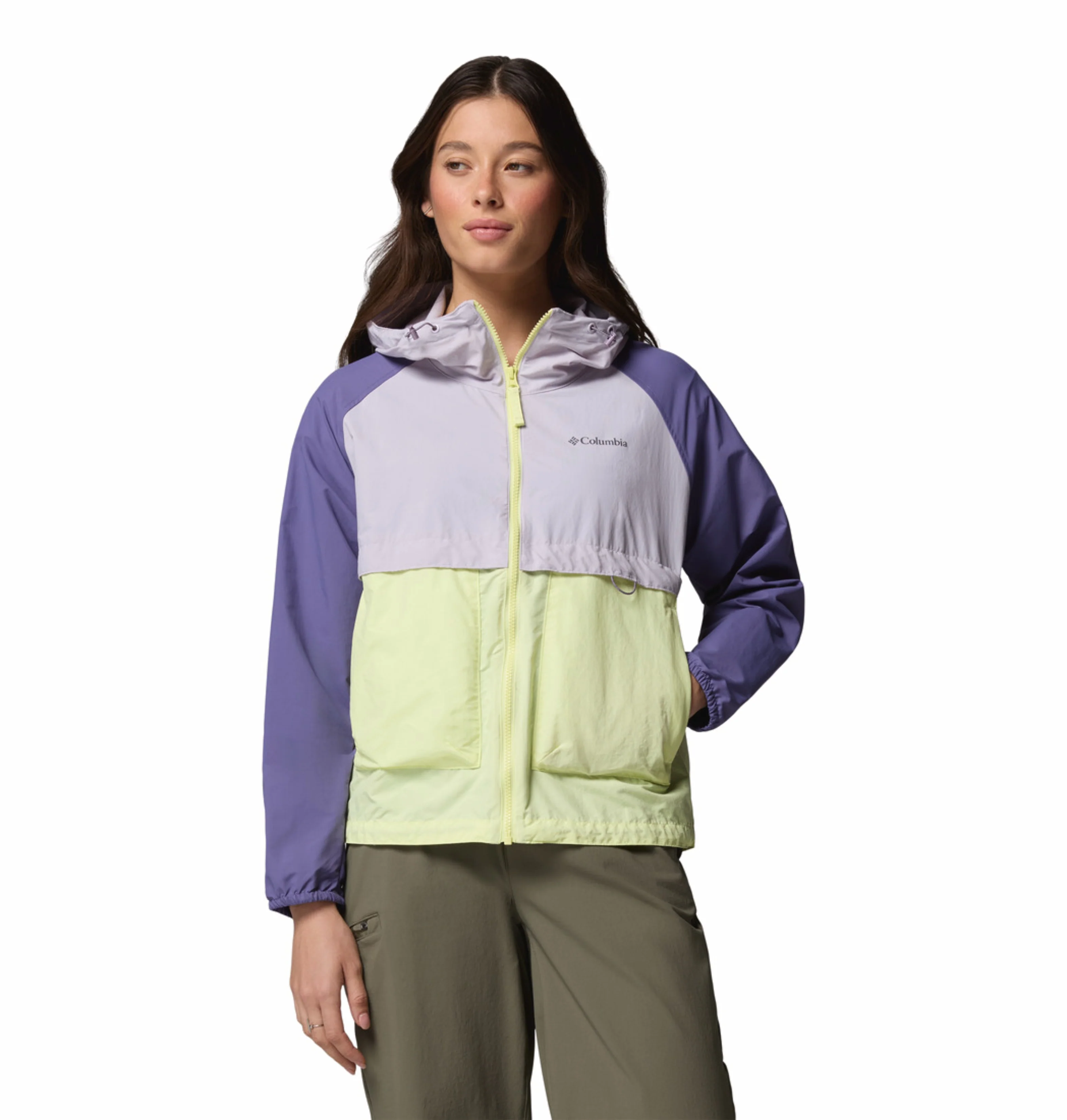 Columbia Women Multi Omni-Shade Spire Valley Windbreaker
