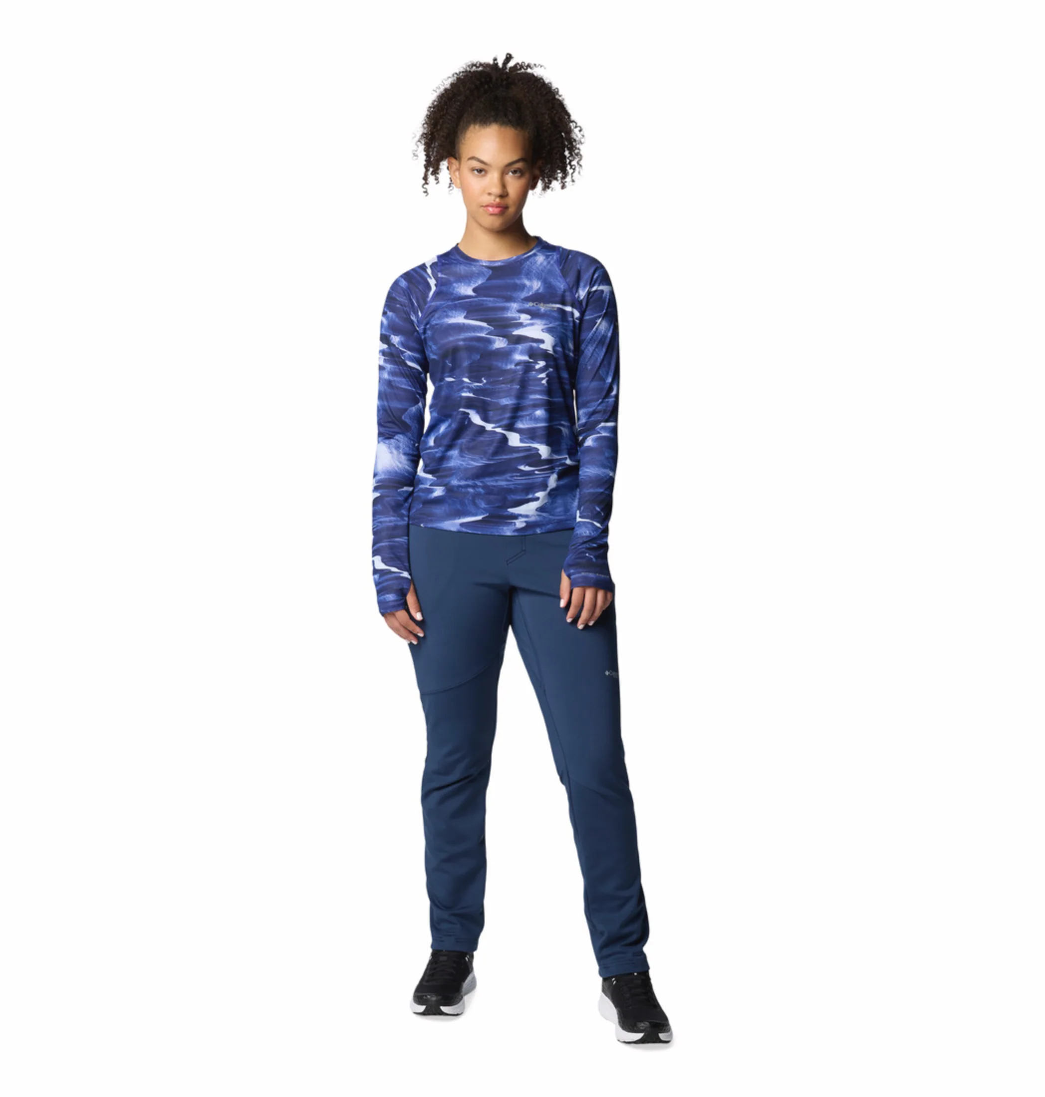 Columbia Women Navy Blue OmniShield Vast Canyon Soft Shell Pant - Image 6