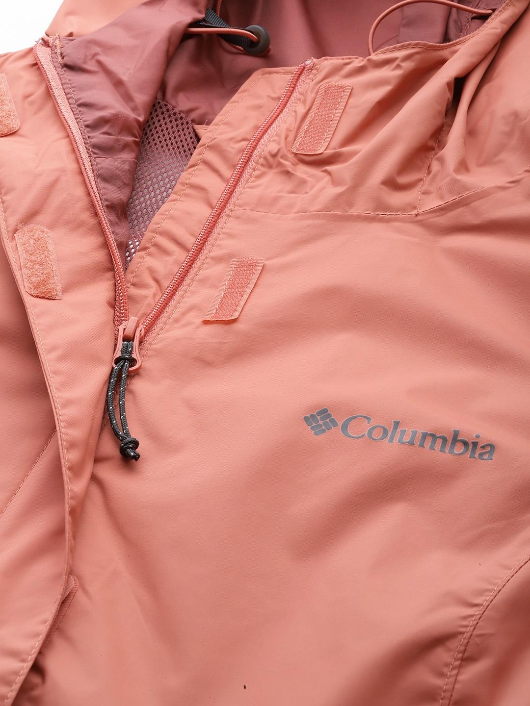 Columbia Women Orange Arcadia II Jacket Waterproof - Image 7