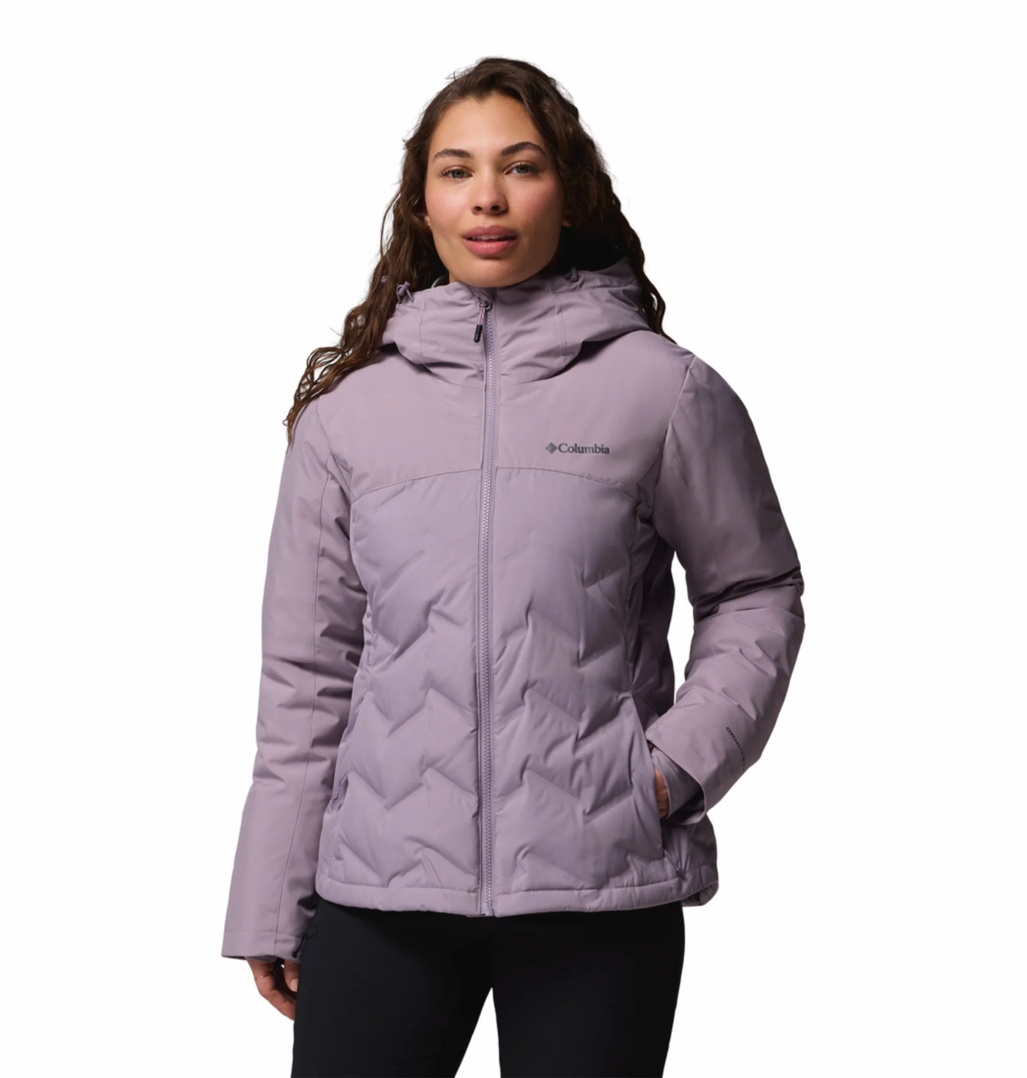 Columbia Women Purple HEAT SEAL Grand Trek III Down Jacket