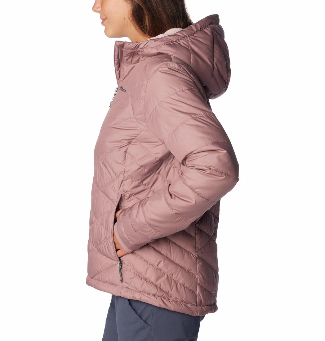 Columbia Women Red Heavenly Hooded Jacket - Image 7
