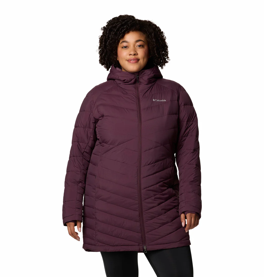Columbia Women Red Joy Peak II Mid Jacket (Plus Size)