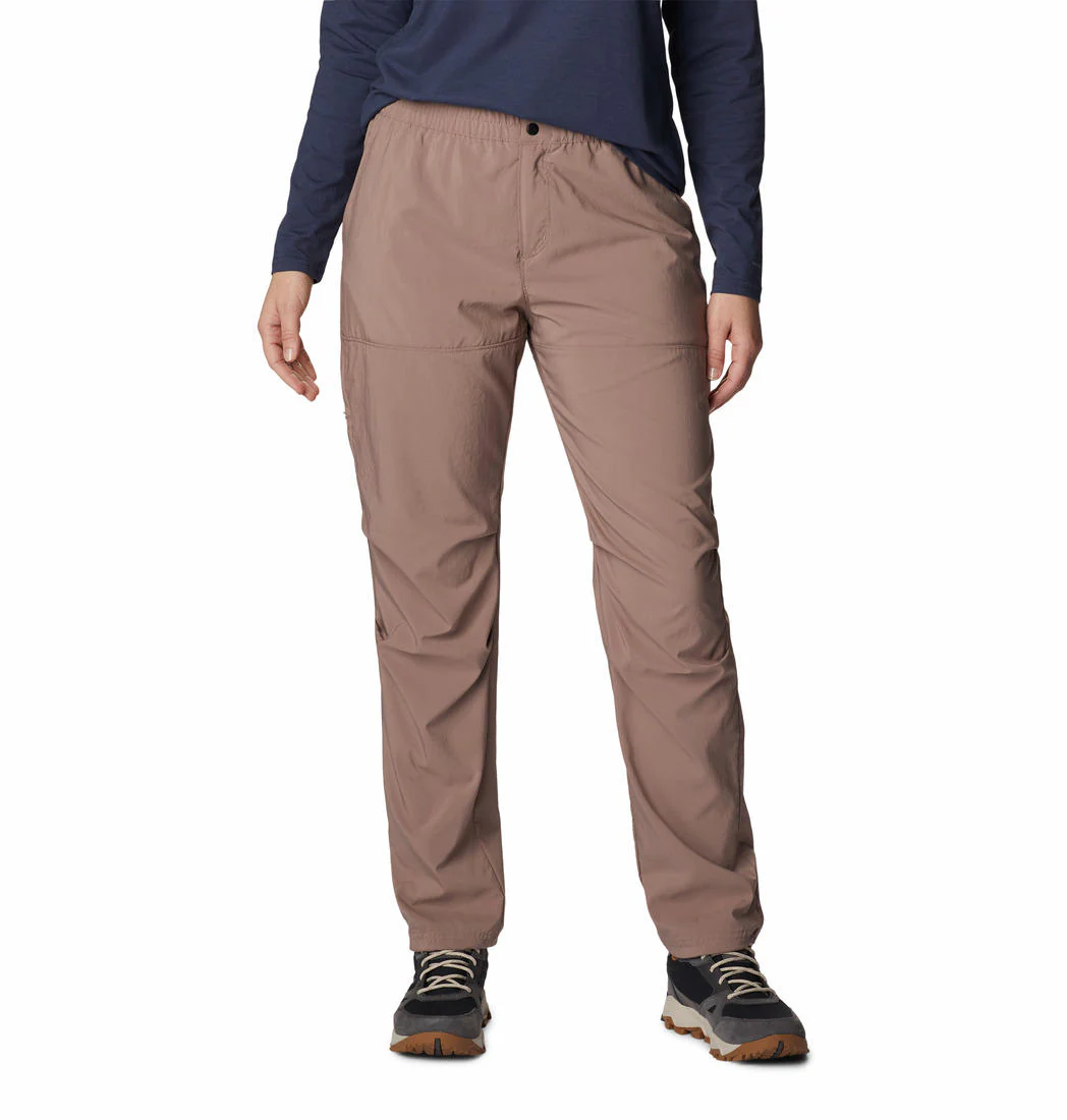 Columbia Women Brown W Coral Ridge Pant (Sun Protection)