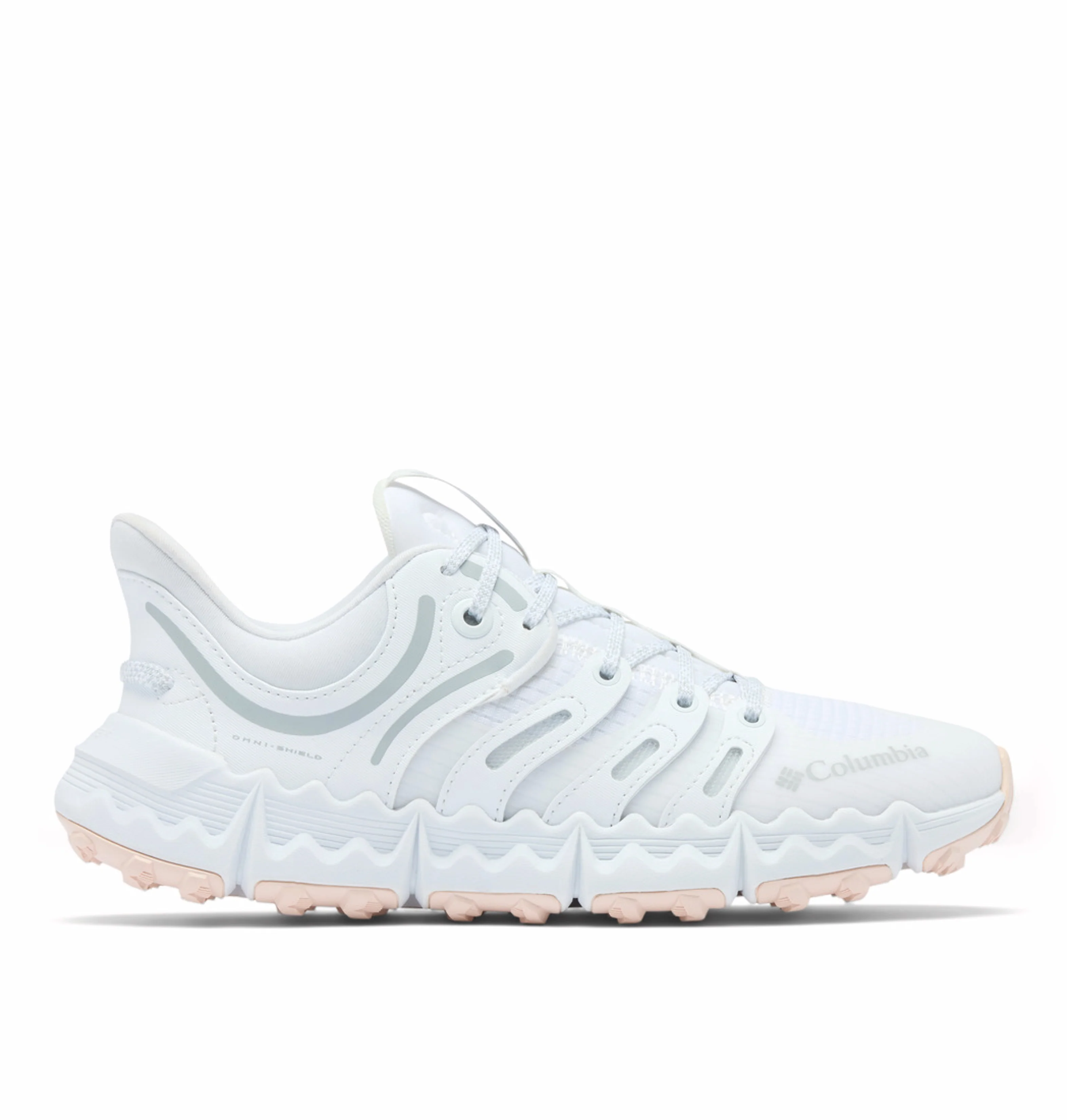 Columbia Women White Omni-Shield Voyager FLX PCT Trail Running Shoes