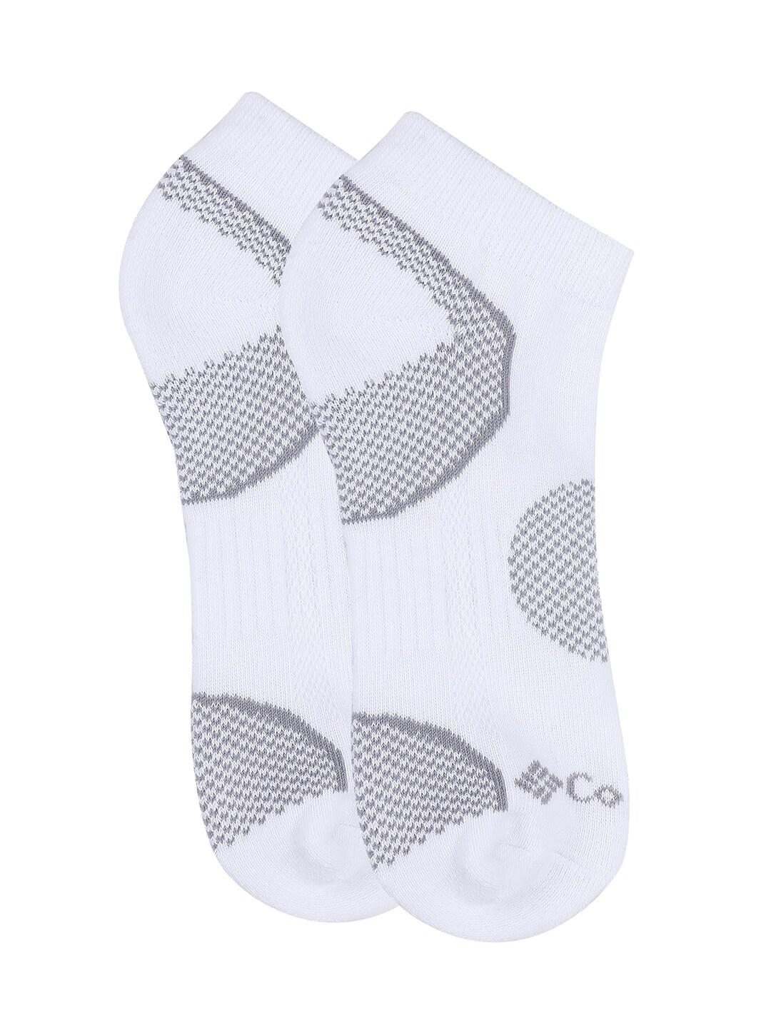 Columbia Women White SOCKS WM 2P BAL PT WALK LOCUT (2 Pair) (Non Returnable)