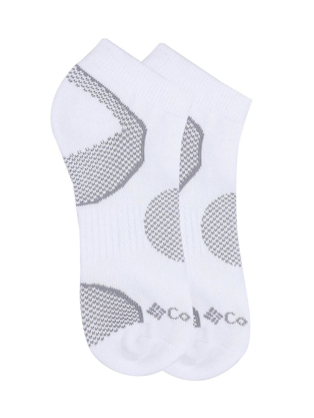 Columbia Women White SOCKS WM 2P BAL PT WALK LOCUT (2 Pair) (Non Returnable) - Image 2