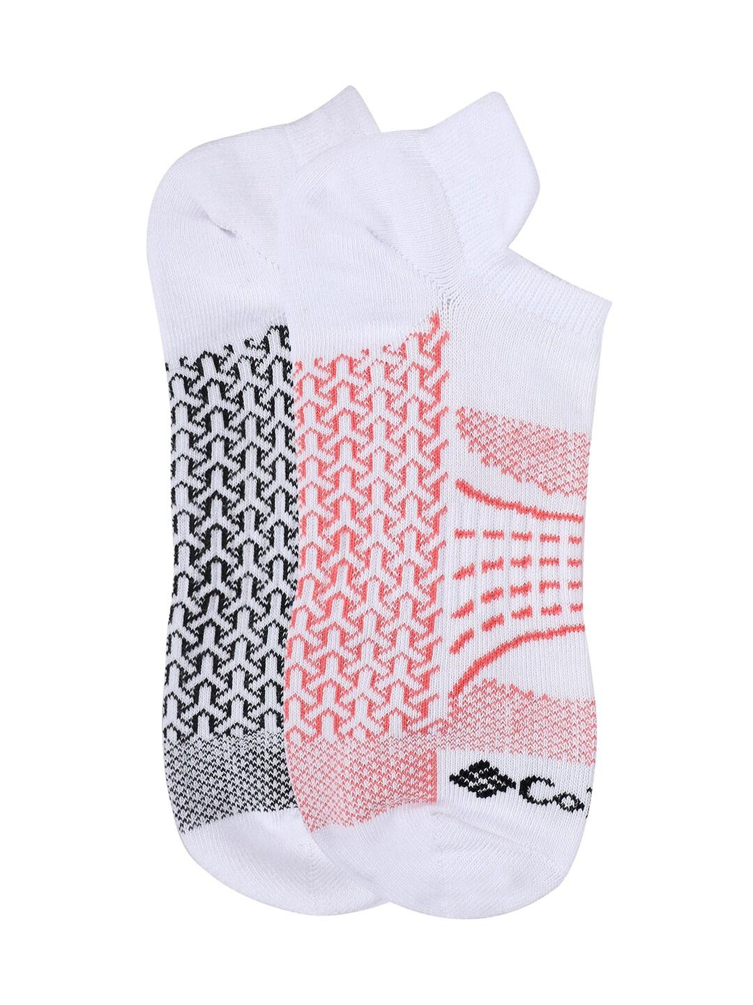 Columbia Women White SOCKS WM 2P NOSHO-ACTV-MAPPED (2 Pair) (Non Returnable)