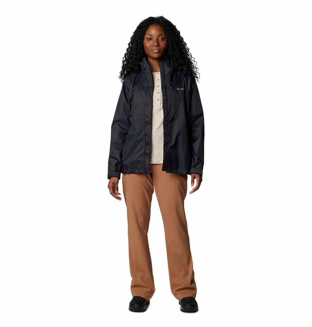 Columbia Women Black Arcadia II Jacket Waterproof - Image 4