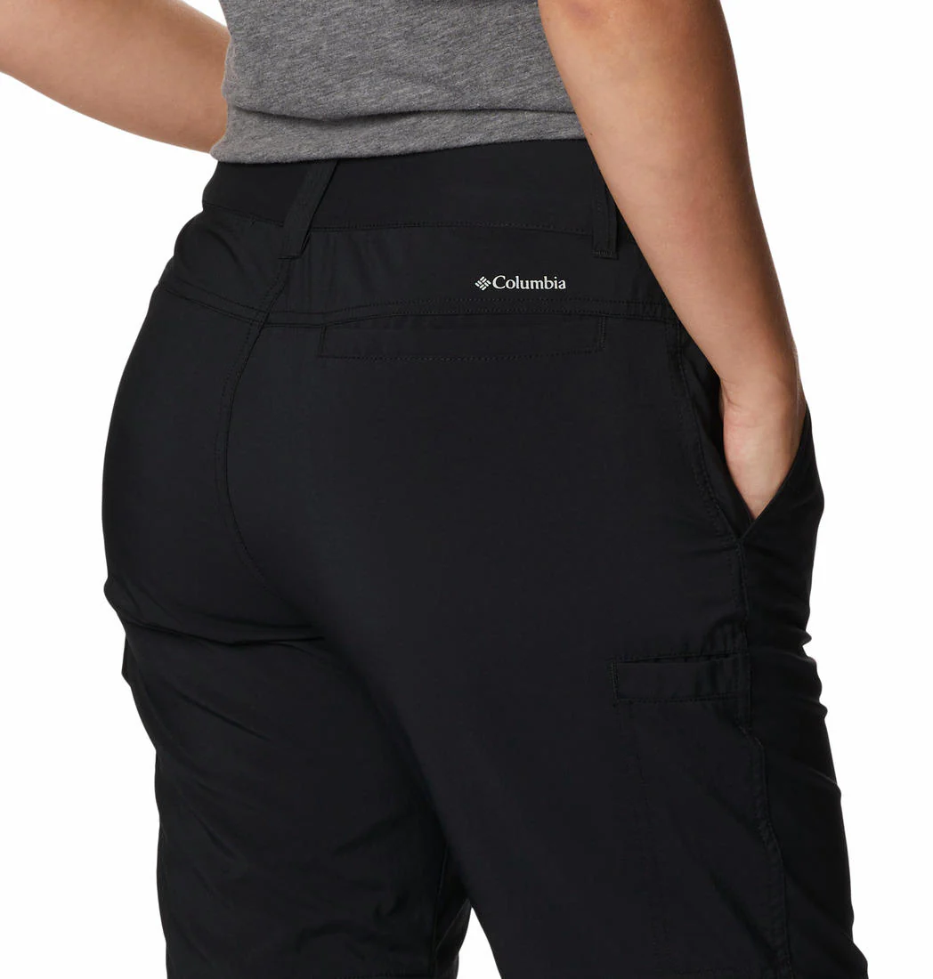 Columbia Women Black Silver Ridge Utility Convertible Pant (Sun Protection) - Image 5