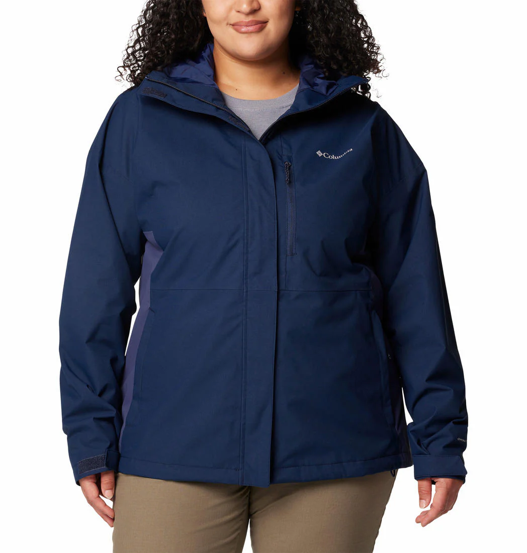 Columbia Women Blue Hikebound II Jacket Waterproof