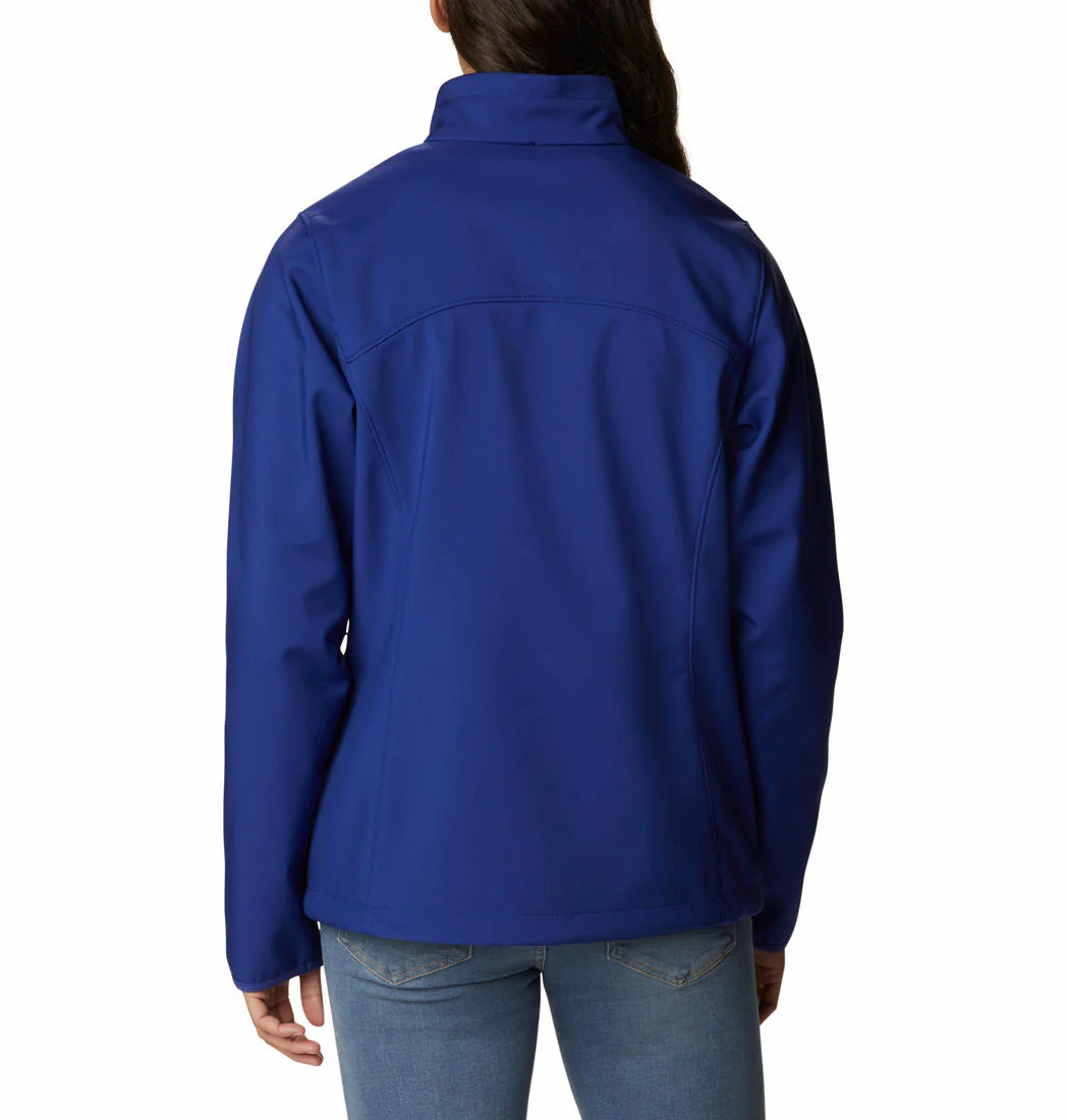 Columbia Women Blue Kruser Ridge II Softshell Jacket - Image 2