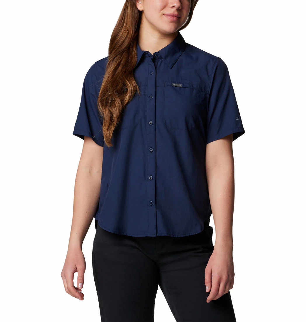 Columbia Women Blue Silver Ridge 3.0 SS (Sun Protection)