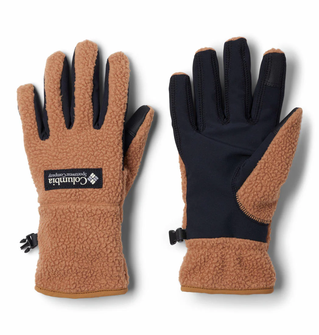 Columbia Women Brown Helvetia II Sherpa Glove W