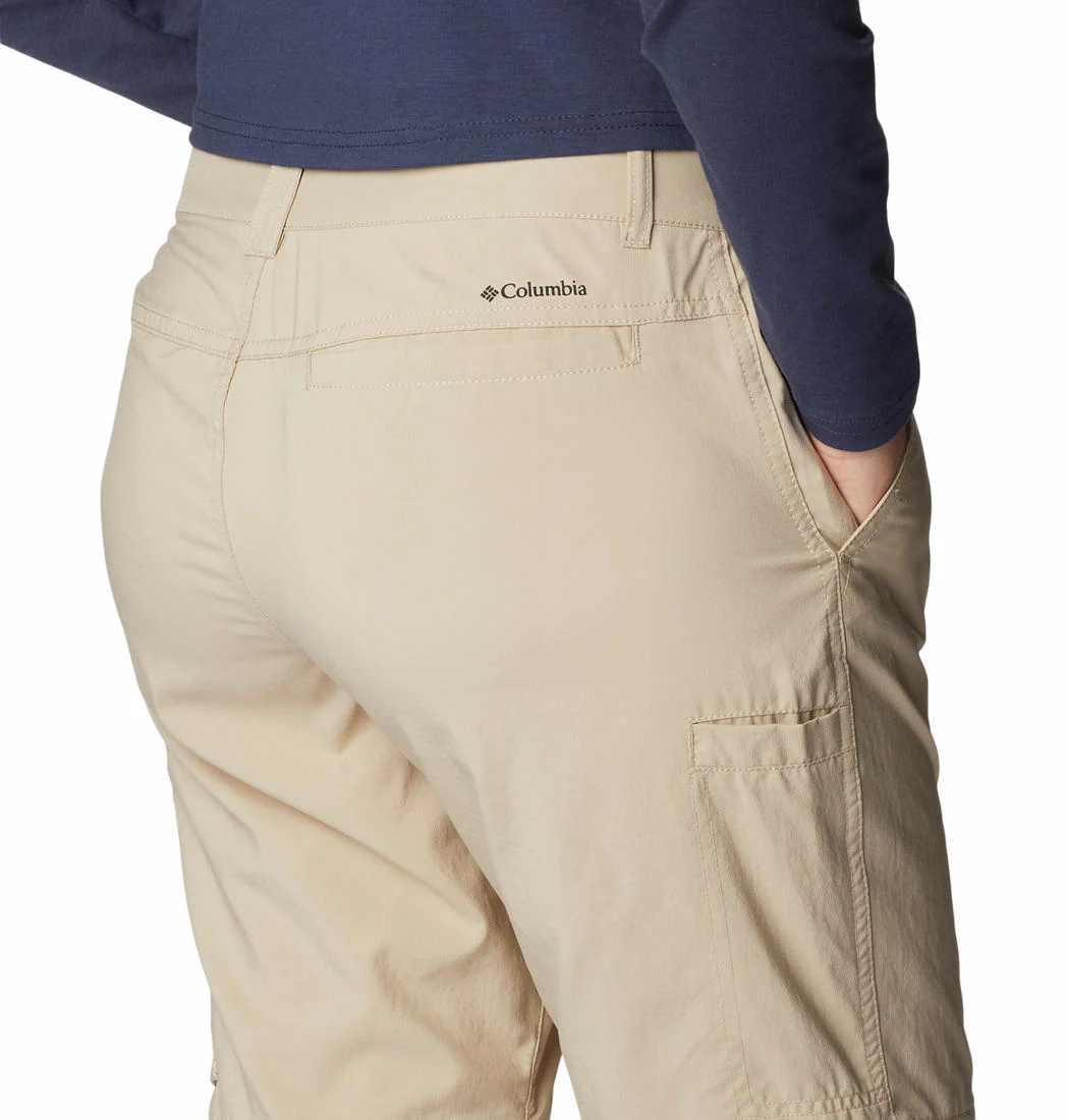 Columbia Women Brown Silver Ridge Utility Convertible Pant (Sun Protection) - Image 5