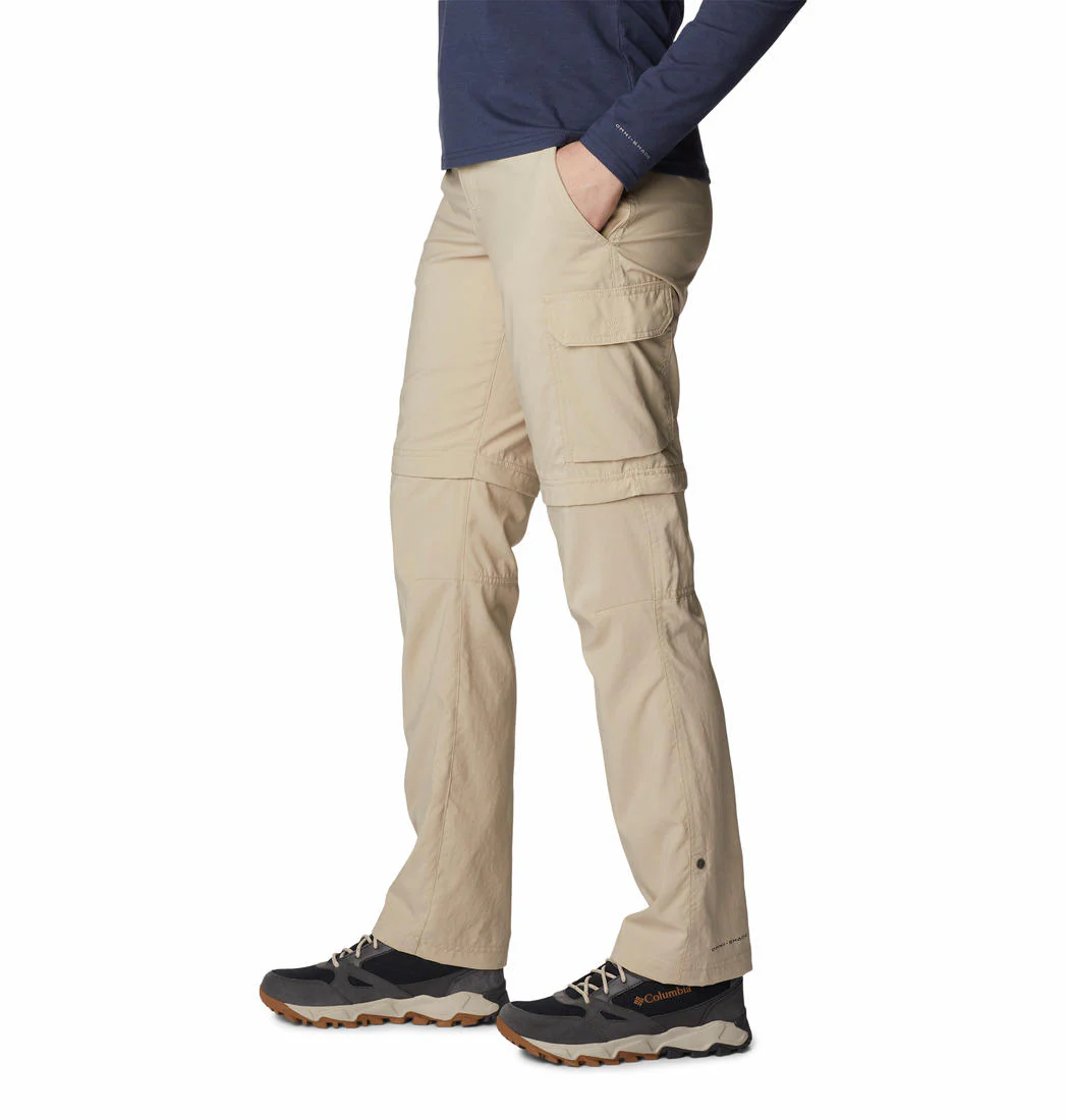 Columbia Women Brown Silver Ridge Utility Convertible Pant (Sun Protection) - Image 4