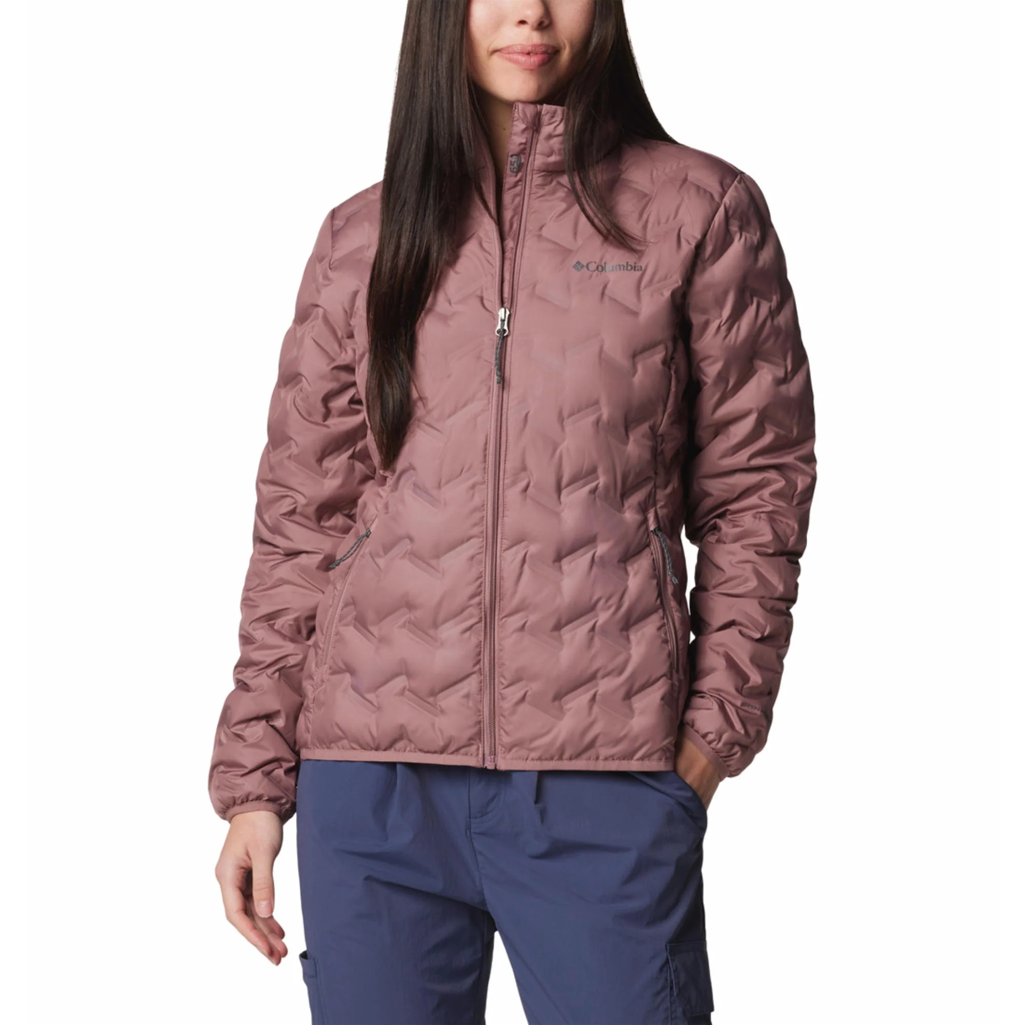 Columbia Women Red Delta Ridge II Down Jacket