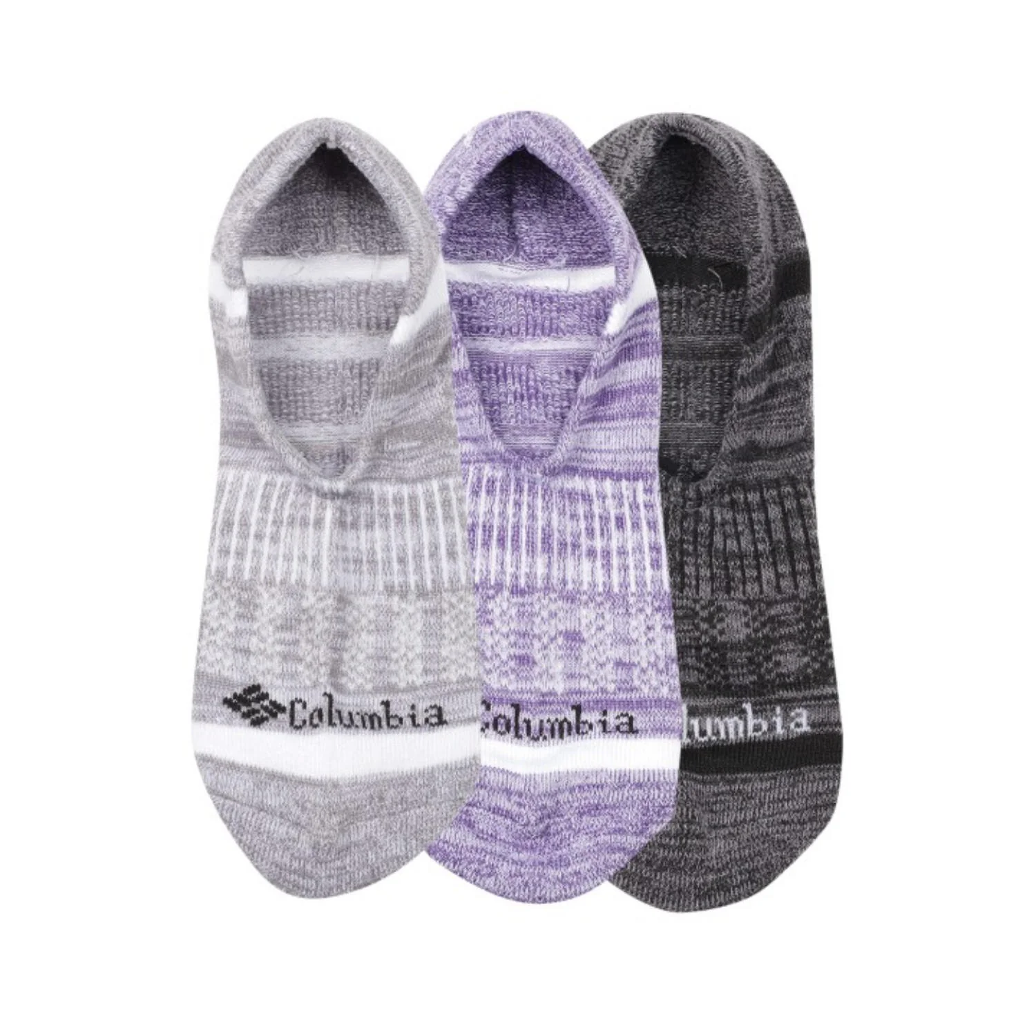 Columbia Women Multi SPACE DYE ECLIPSE LINER (3 Pair) (Non Returnable)