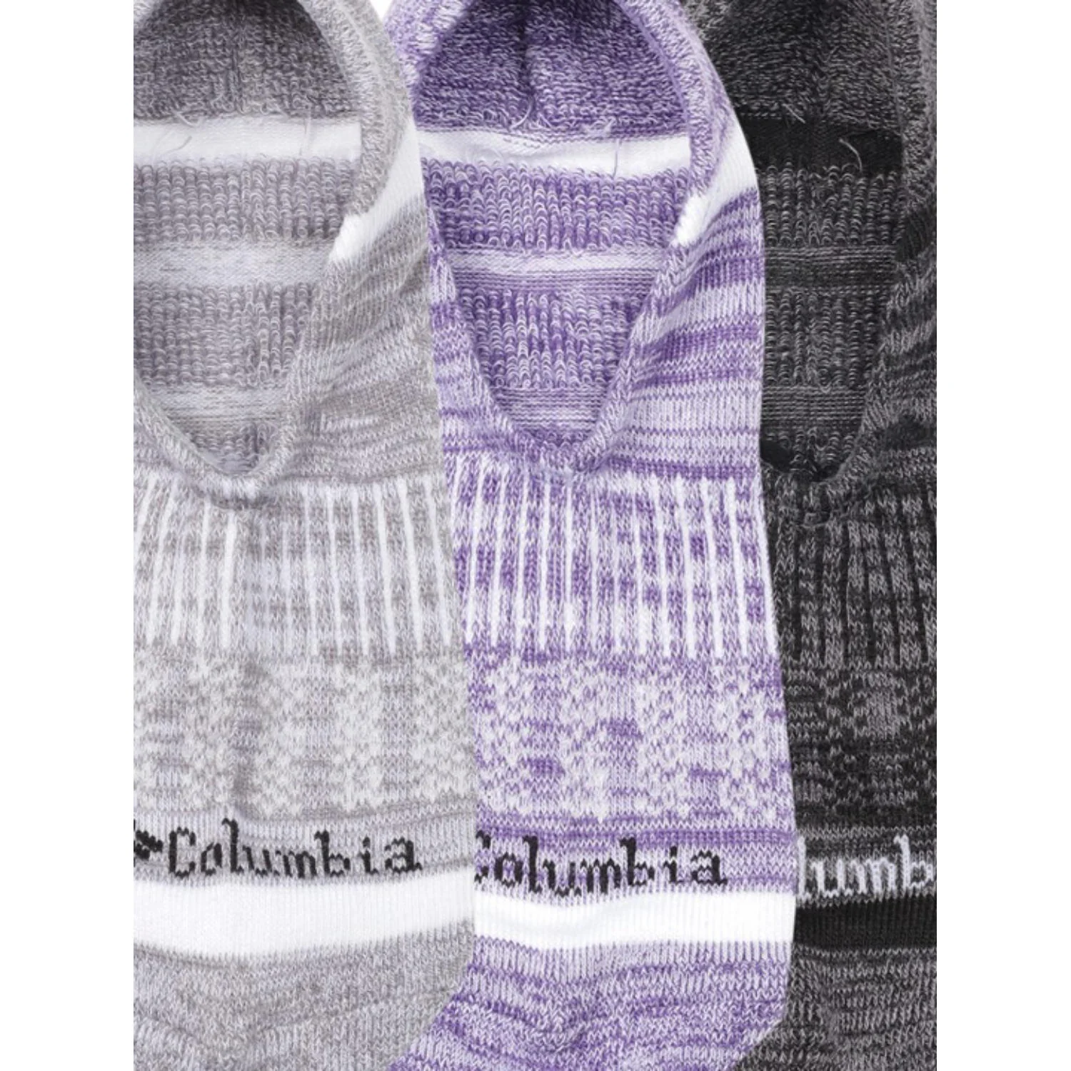 Columbia Women Multi SPACE DYE ECLIPSE LINER (3 Pair) (Non Returnable) - Image 3