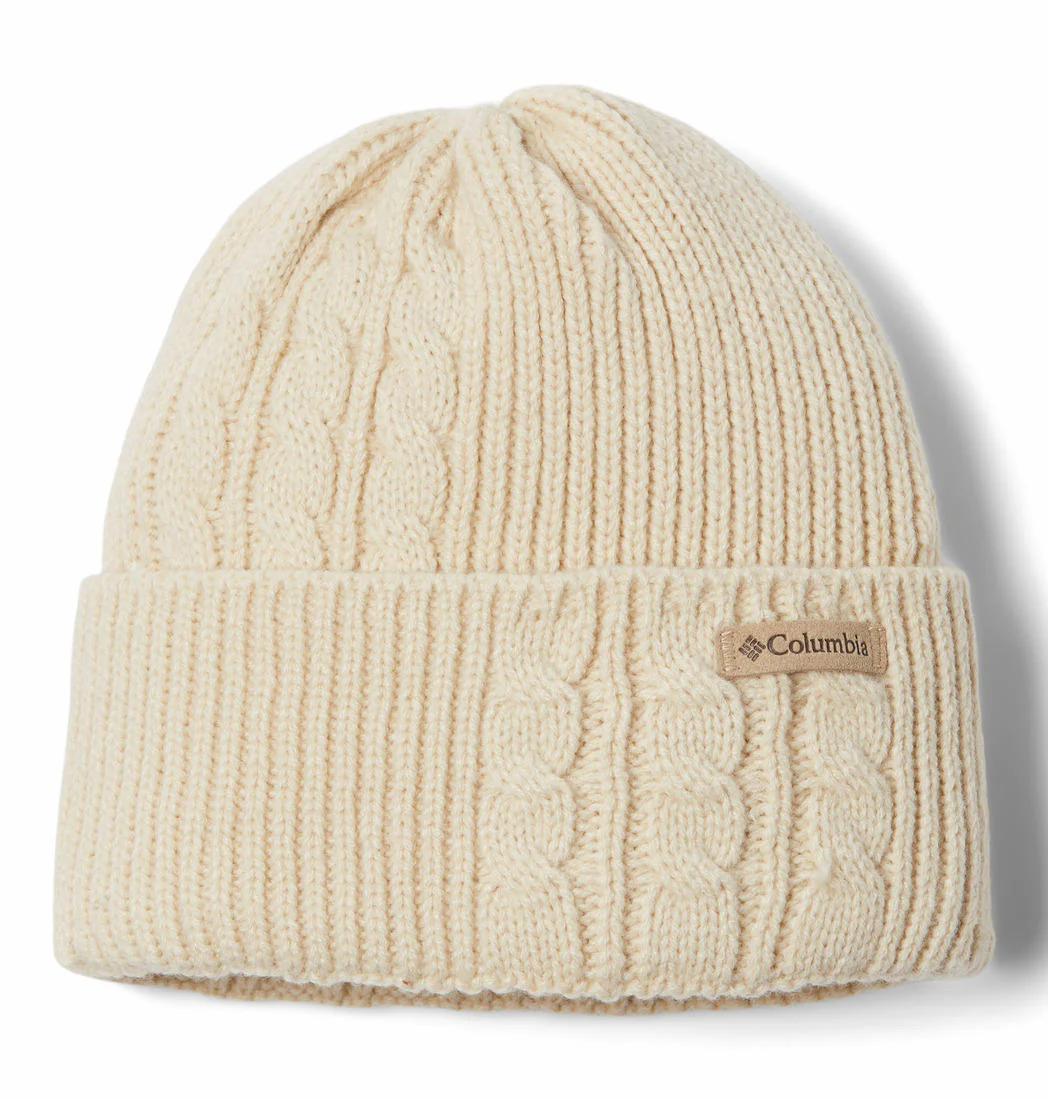 Columbia Women White Agate Pass Cable Knit Beanie