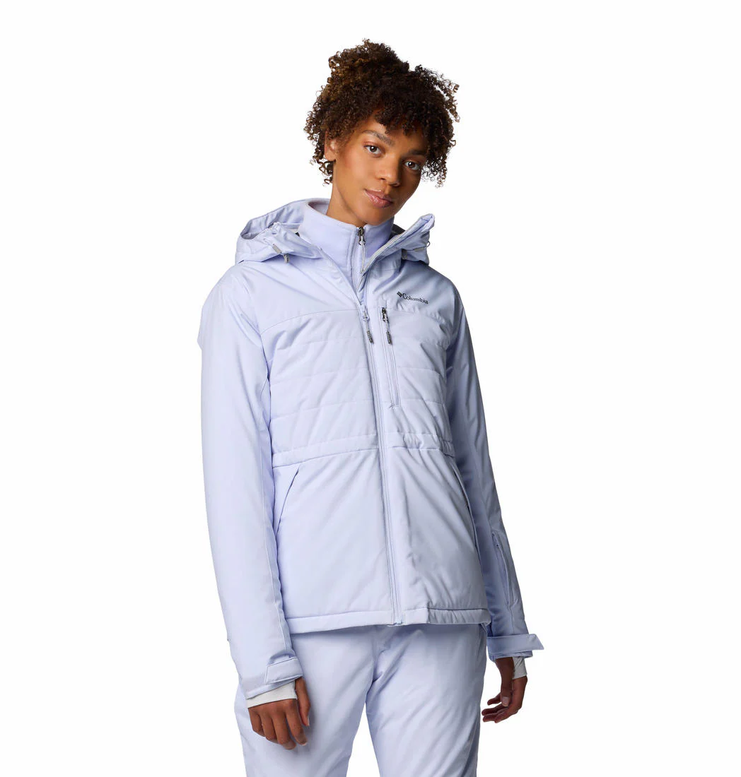 Columbia Women Purple Powdered Peak Insulated Jacket