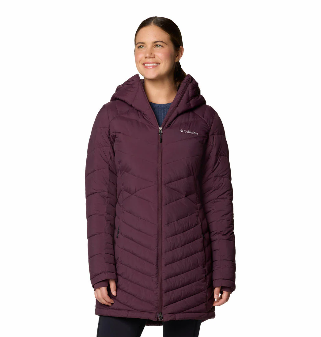 Columbia Women Red Joy Peak II Mid Jacket