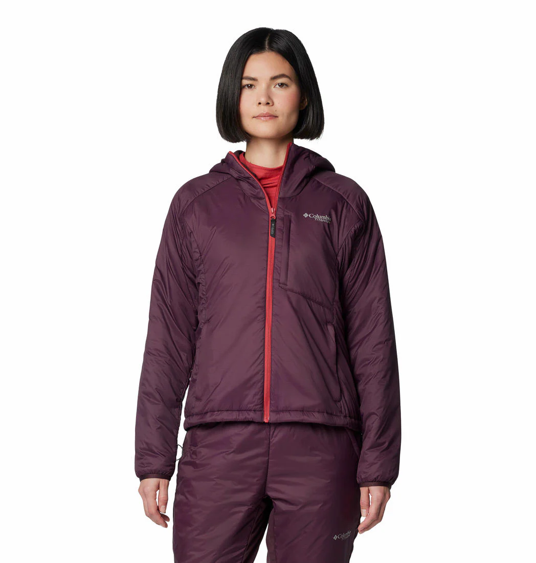 Columbia Women Red Silver Leaf II Stretch Insulated Jacket