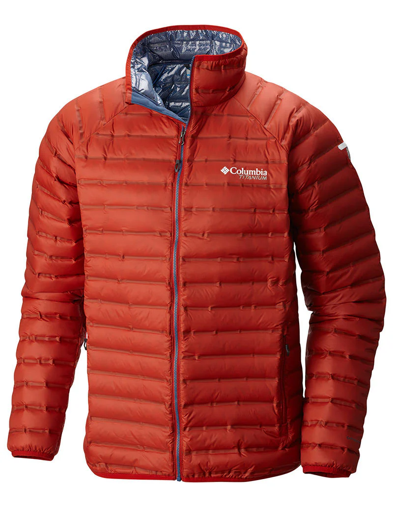 Columbia Men Orange Compactor Jacket