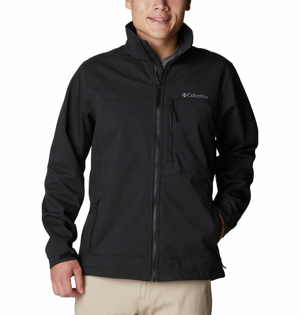 Columbia Men Black Cruiser Valley Softshell Jacket
