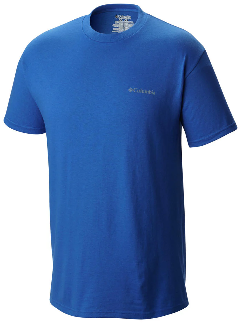 Columbia Men Blue CSC Knot Short Sleeve Tee