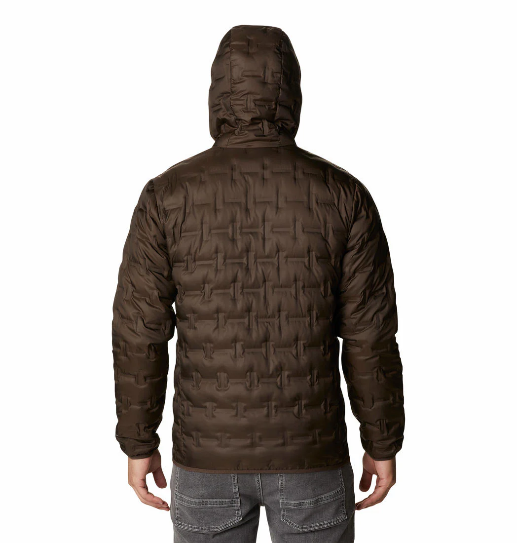 Columbia Men Brown Delta Ridge Down Hooded Jacket - Image 2