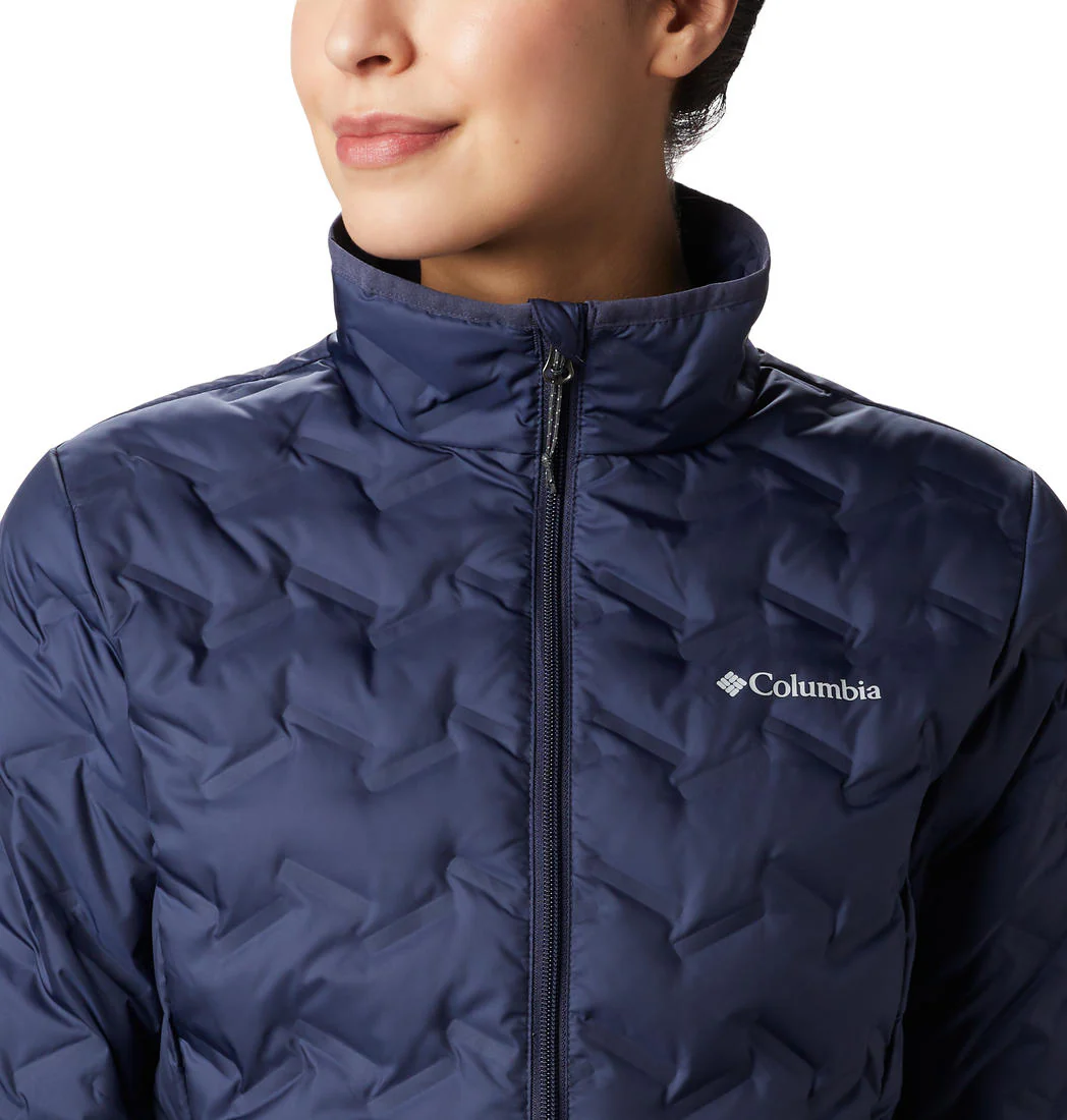 Columbia Women Blue Delta Ridge Down Jacket - Image 6